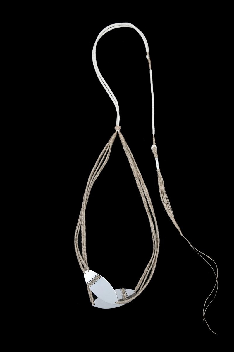 Jute and stainless steel