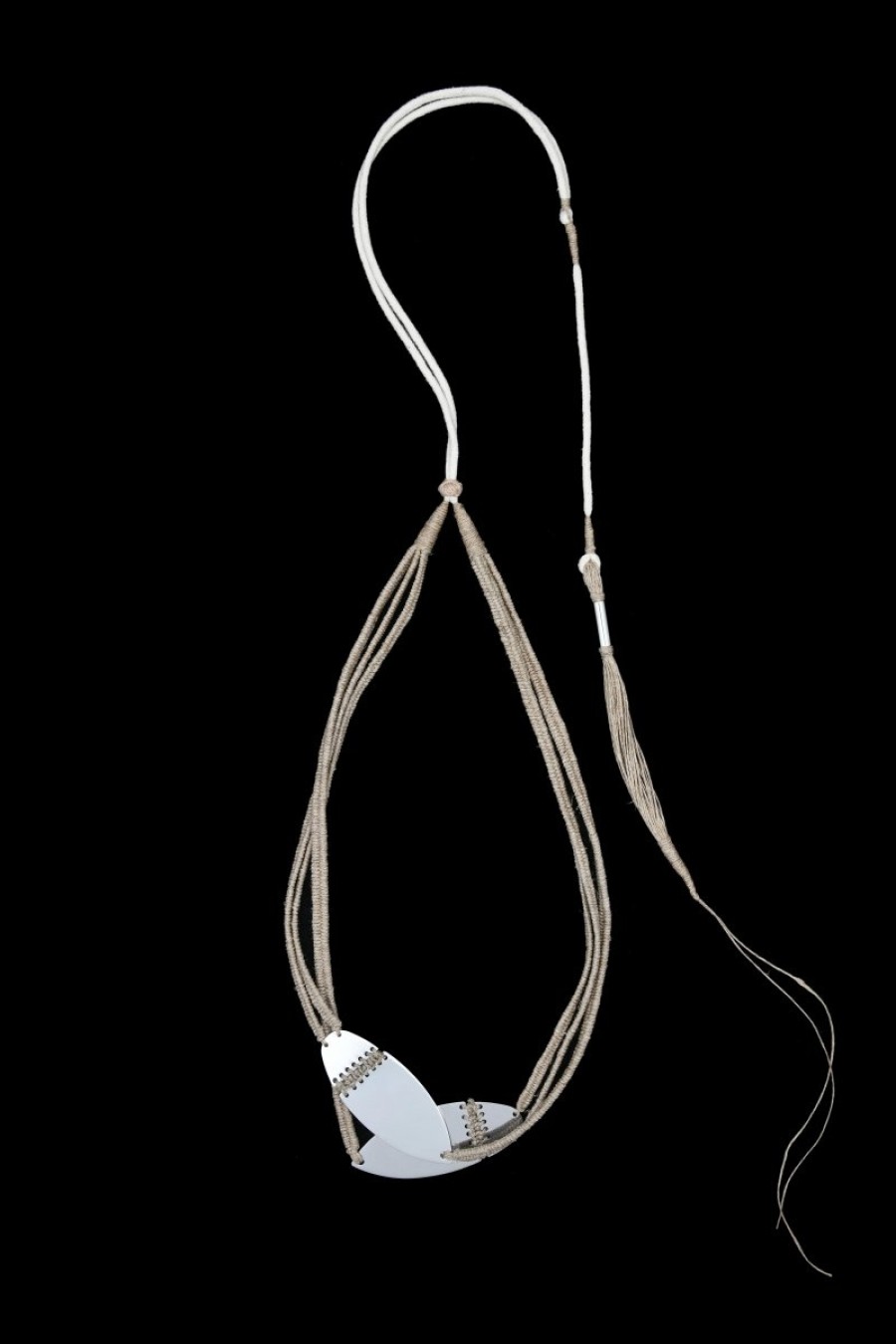 Jute and stainless steel